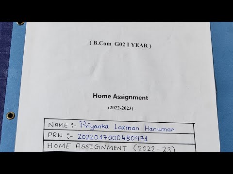 ycmou home assignment submission date