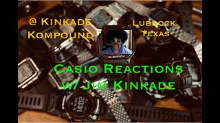 Kinkade's Casio Reactions