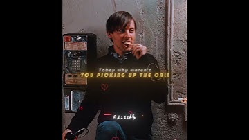 "He’s lying again 💀" - Tobey Maguire x Andrew Garfield Edit | MEIA NOITE (Slowed & Reverb)