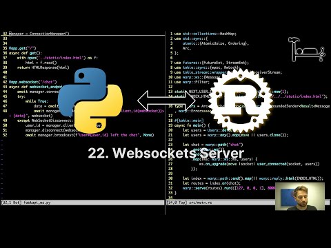 22. Websockets Server - From Python to Rust