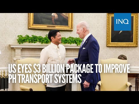 US eyes $3 billion package to improve PH transport systems | #INQToday