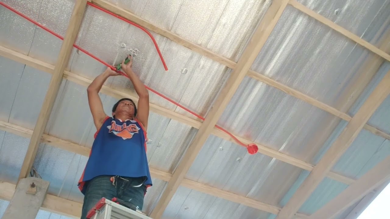 How to lay out pvc pipe for electrical lightnings