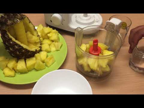 Video: 4 načina za pravljenje soka od ananasa