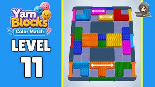 Yarn Blocks level 11 walkthrough solution 