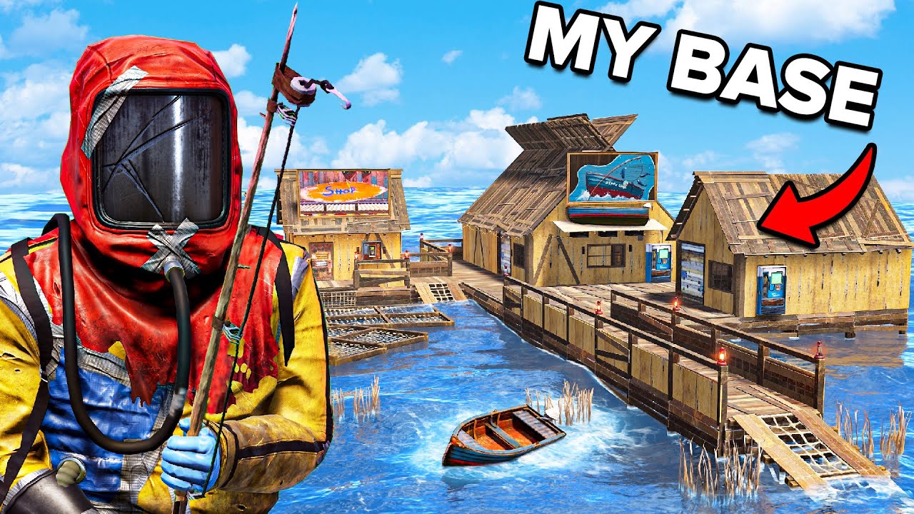 I Built a Better Fishing Village in Rust... - YouTube
