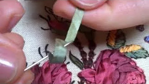 Comment faire de la broderie au ruban ?