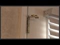 Hinge pin door stop installation Hinge pin door stop installation