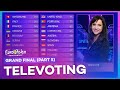 Eurovision 2024: Grand Final | Voting Simulation (Part 5/5 - Televoting)