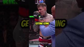Tom Aspinall Post-Fight Interview After EYE POKE Controversy!#ufc #mma #interview #martialarts