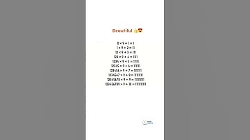 Loved it! 👍👍😍 ✅️ #mathvideos #math  #geometry #numberpatterns #shorts