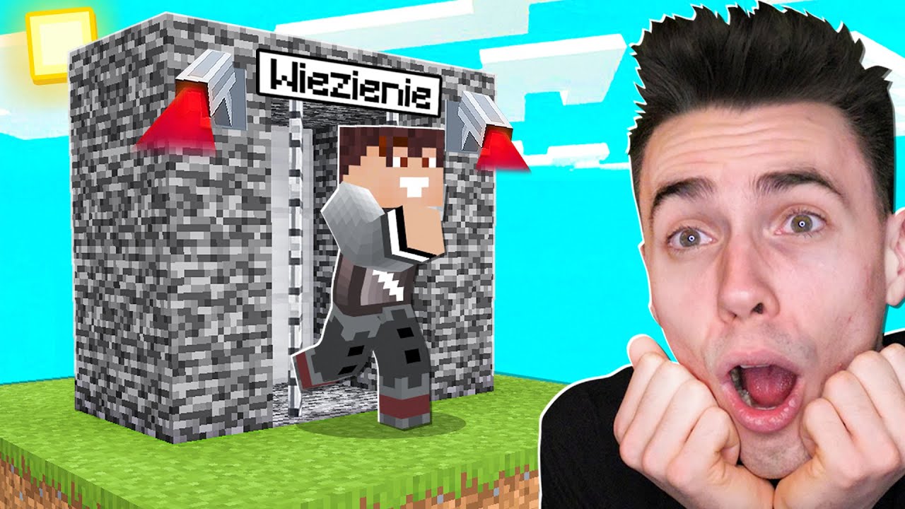 UCIEKŁEM z NIEZNISZCZALNEGO WIĘZIENIA w Minecraft!
