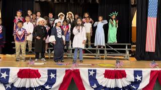 Mrs Rangel's 1st Grade Patriotic Performance