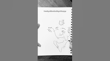 Bill Murray no look sketches. Blind contour drawing. Rushmore