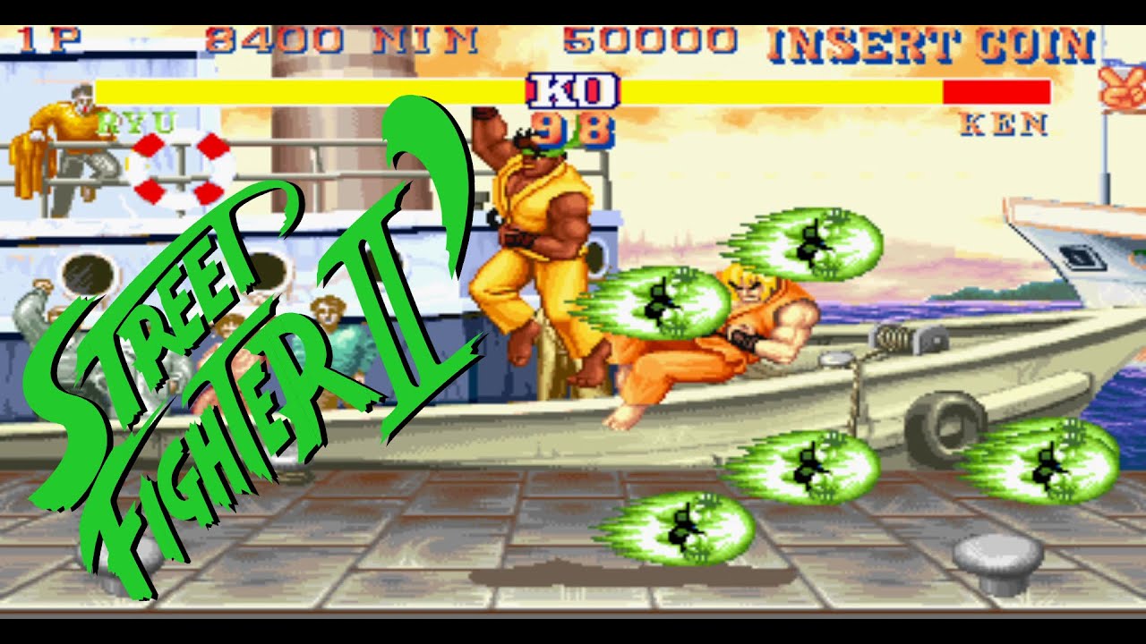 STREET FIGHTER 2 CHAMPION EDITION SUPER GREEN RYU PLAY-THROUGH - YouTube