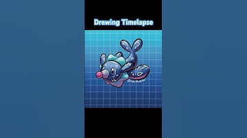Drawing Timelapse Popplio! #pokemon #pokemonart #art #artist #drawingtimelapse #drawing #timelapse