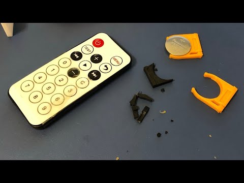 3D Печать - Лоток Батарейки CR2032 Пульта Магнитолы - Принтер Anycubic i3 Mega Пластик DEXP PLA