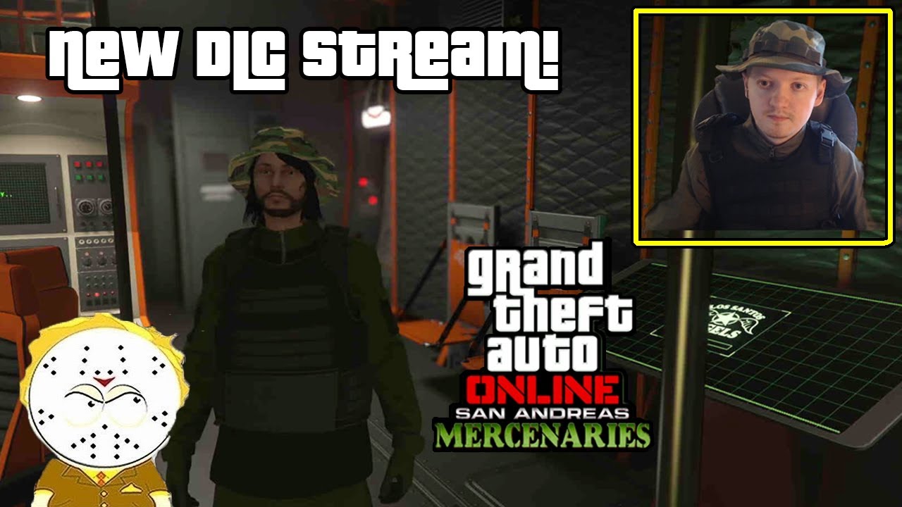 GTA Online New San Andreas Mercenaries DLC Stream! - YouTube