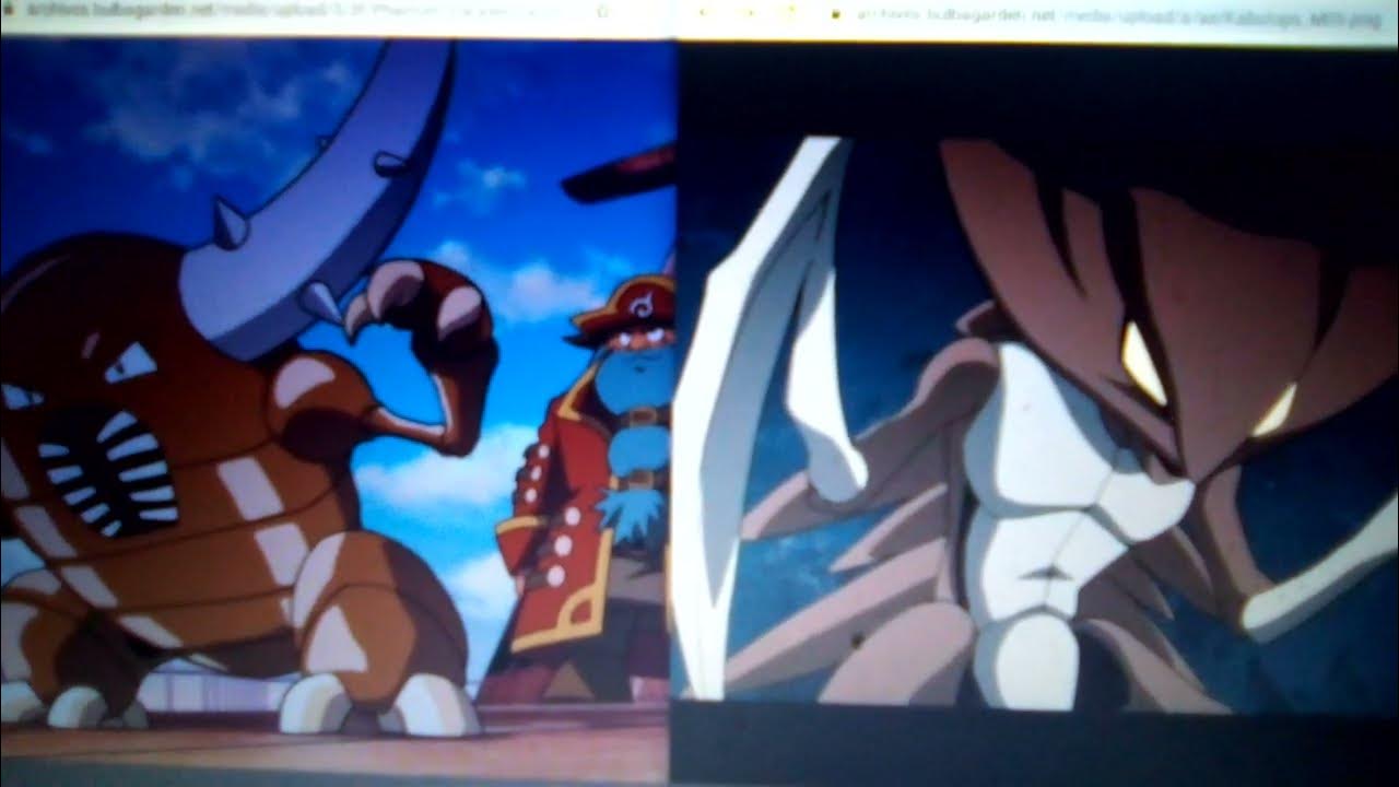 Mewtwo meets Pinsir and Kabutops YouTube