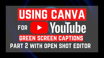 Canva for YouTube | Green Screen Part 2 | Using Open Shot Chroma Key