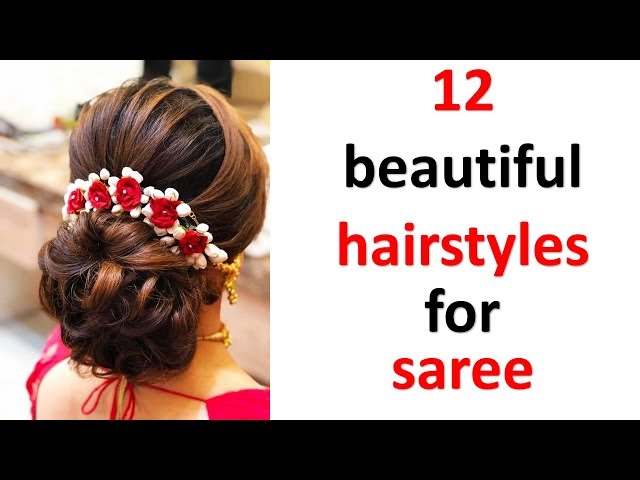 fancy juda hairstyle for ladies | low bun hairstyle | hairstyle for saree |  hairstyle for wedding | Hair styles, Low bun hairstyles, Bun hairstyles