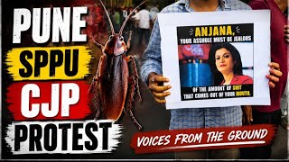 🎥 CJP Protest at SPPU Pune | Public Voices & Ground Reality | People Speak