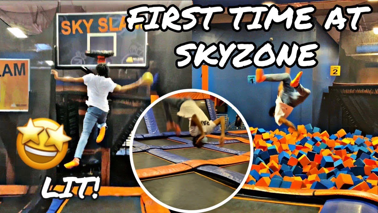 First Time Trip To Skyzone ( DodgeBall Fight Must Watch* 😆 ) YouTube