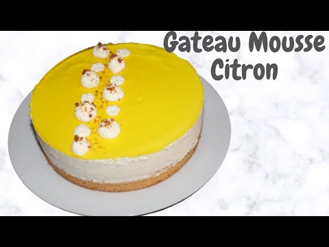 Vidéo: Gâteau En Feuille Glacé Au Citron