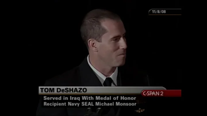 Navy SEAL Tom DeShazo speaks about Teammate Michae...