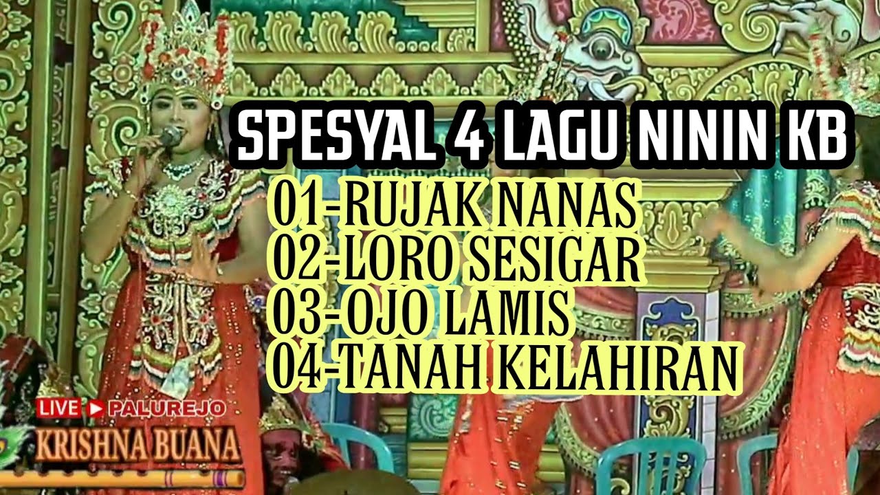 NININ KRISNA BUANA SPESYAL 4 LAGU LAWAS