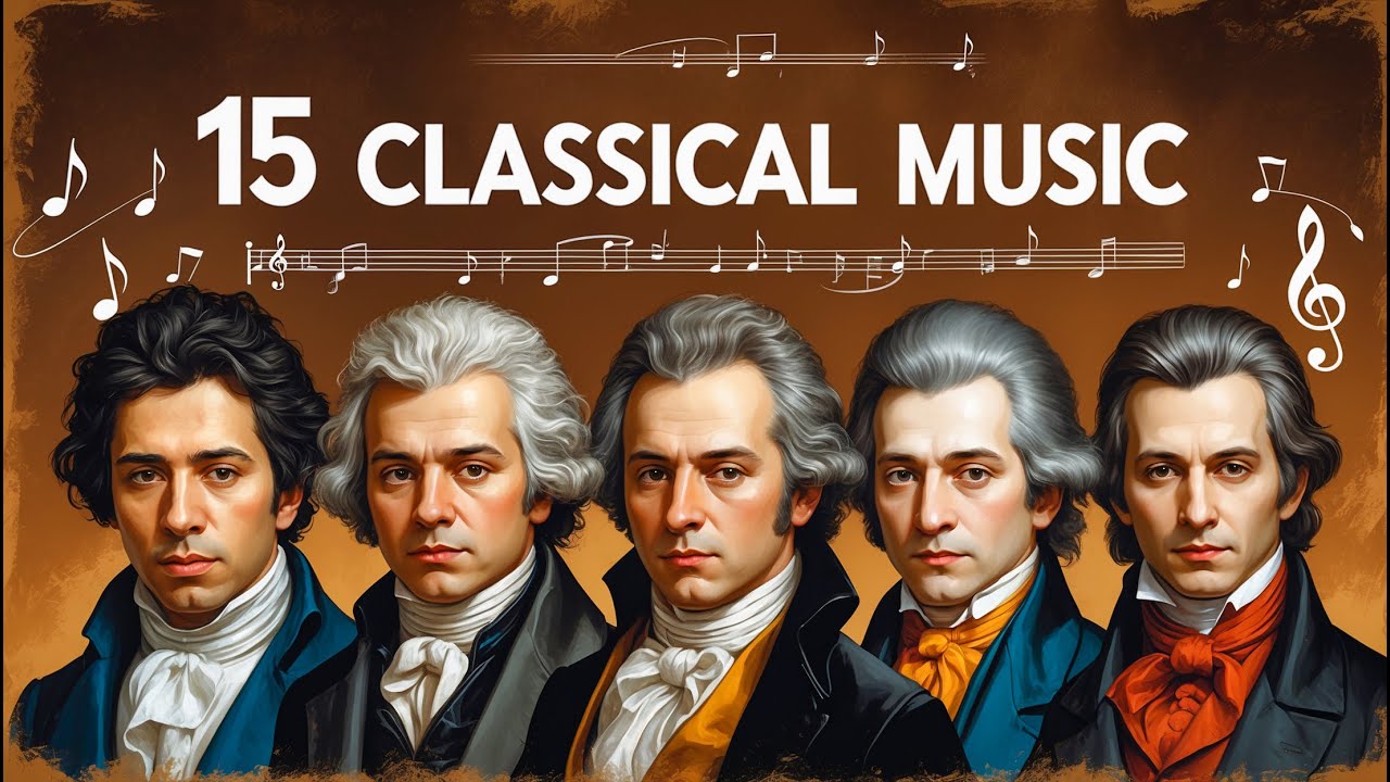 15 самых прослушиваемых классических шедевров всех времен | Великая классическая музыка 🎼