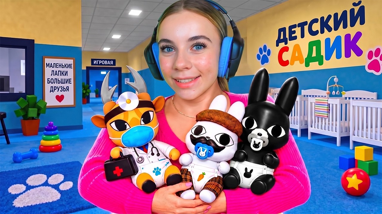 ОТКРЫЛА ДЕТСКИЙ САД ДЛЯ ЖИВОТНЫХ в ROBLOX! С АЛЁНОЙ