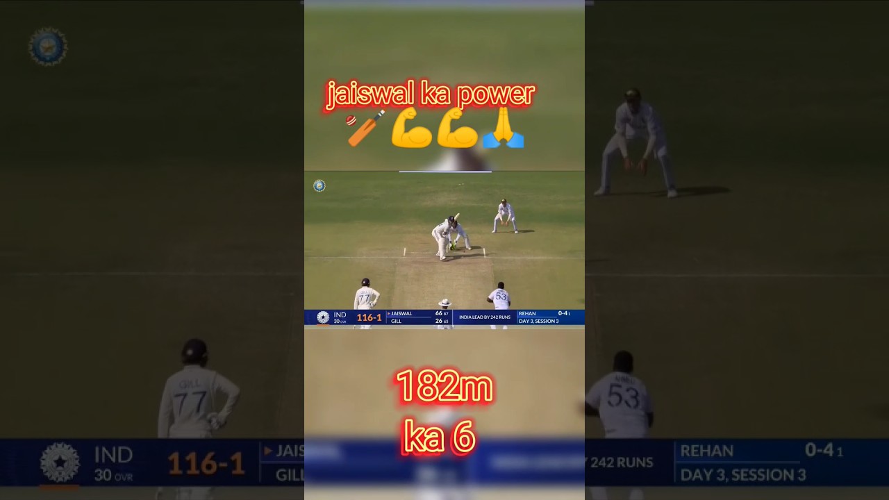 hinglish test match $ power of jaswal 