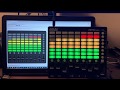 JavaScript Web MIDI & Audio API launchpad audio visualizer