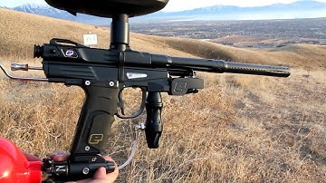 Planet Eclipse Factory 2 autococker shooting