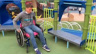 Magical Bridge Playgrounds Wheelchair Transfer Deck System