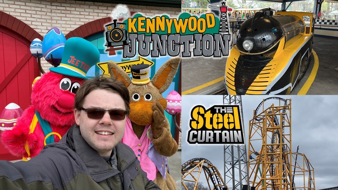 Kennywood Opening Day! | What's NEW For 2025? | Kennywood Junction & Steel Curtain | Vlog April 2025