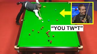 Legendary reactions in snooker