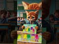The bullied kitten never gave up on his dream ! #ai #cat #aicat