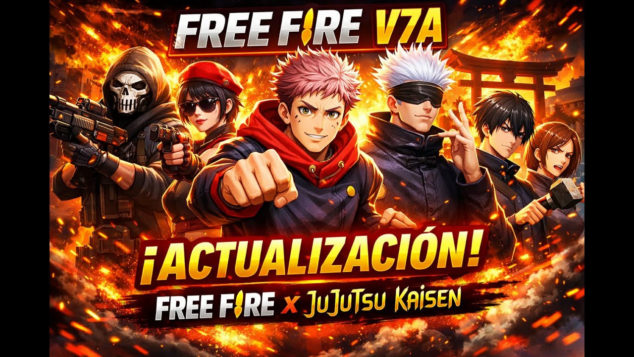 FF V7A x JUJUTSU KAISEN, YA ACTUALIZADO!!