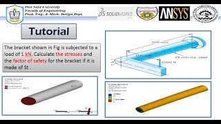 ANSYS Mechanical Tutorial –The bracket -the stresses and the factor of safety for the bracket