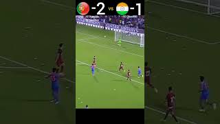 India Vs Portugal 2023 Imaginary Friendly Match Highlights 