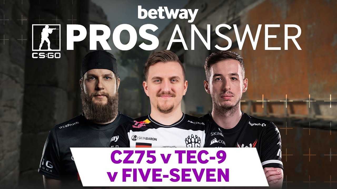 CS:GO Pros Answer: Which is Best? CZ75 vs TEC-9 vs Five-Seven - YouTube