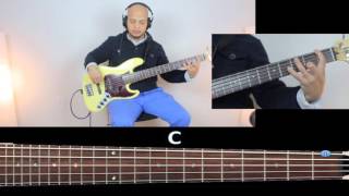 Video thumbnail of "FIESTA MIEL SAN MARCOS - TUTORIAL DE BAJO - OMAROSVIDEO"