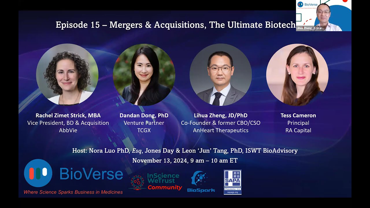 BioVerse Episode 15 - M&A, The Ultimate Exit of Biotechs