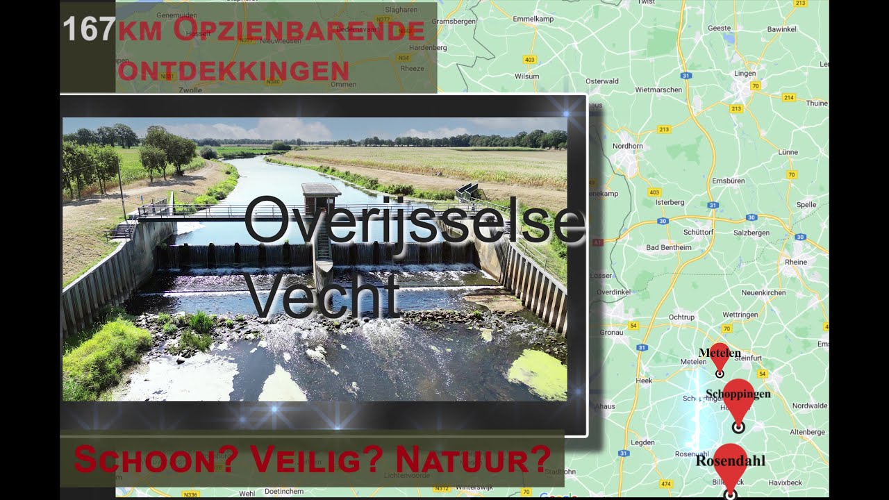Overijsselse Vecht. intro Bijzondere ontdekkingen langs 168 km Vecht.  Kunstoverijssel