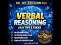 Verbal Reasoning Explained Step-by-Step | Ma’am Consunji PART 2