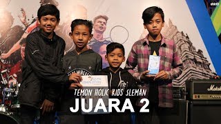 TEMON HOLIC KIDS SLEMAN JUARA 2 KOMPETISI JIZ FM