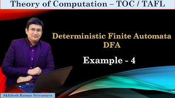 Deterministic Finite Automata (DFA) - Example 4