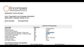 Denton Texas Auto Insurance Declarations Explained