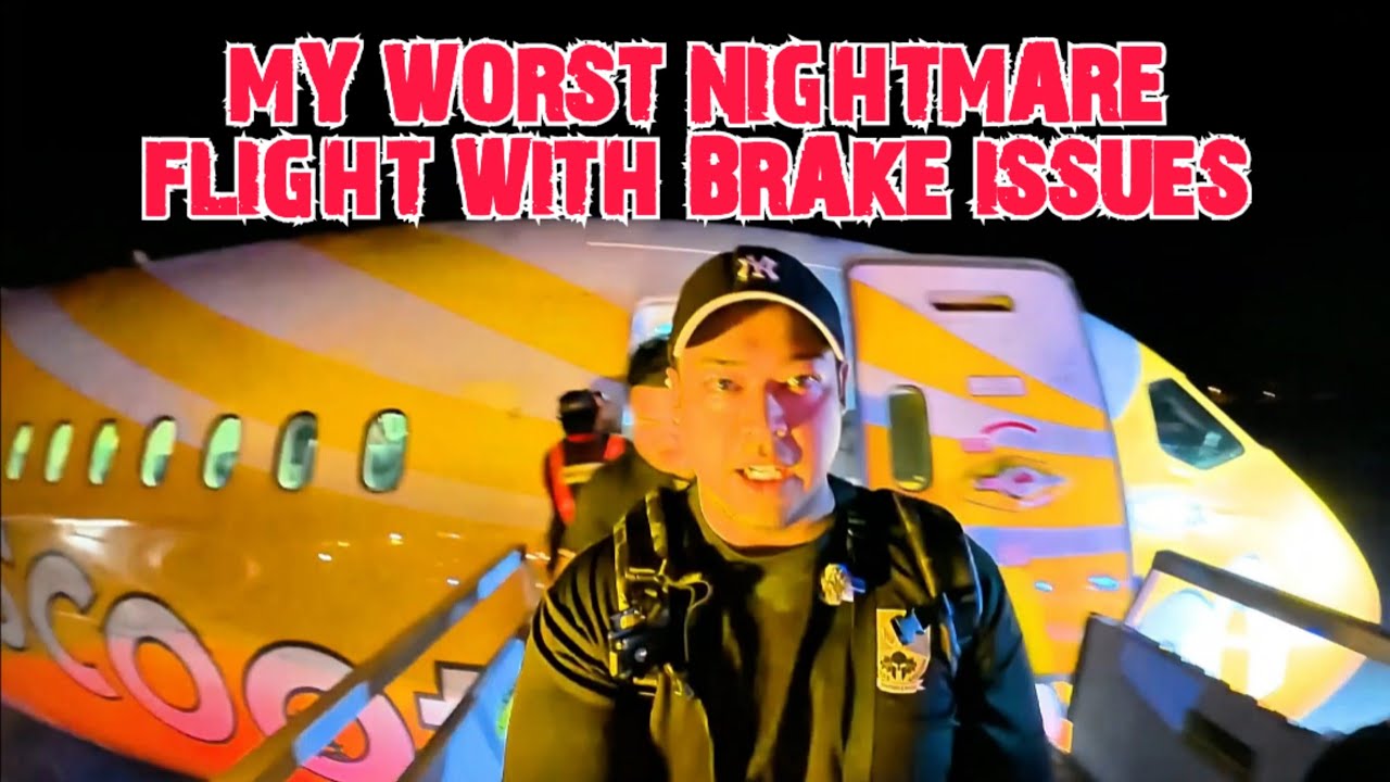 Scoot Airline Brake Faulty Before Take Off 6Hours On The Runway 9 Feb 26